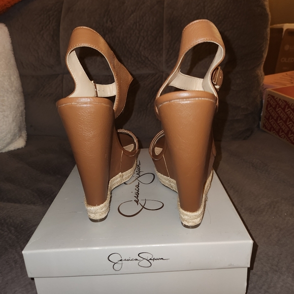 Jessica Simpson Ashella Platform Wedge Sandals - Picture 2 of 5